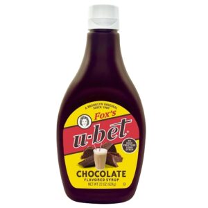 Fox's U-Bet Chocolate Flavored Syrup 22oz 3ct